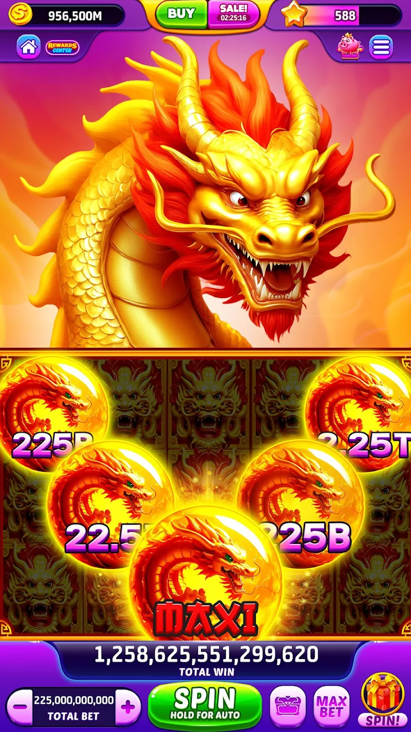 Fun Of Vegas slot interface screenshot